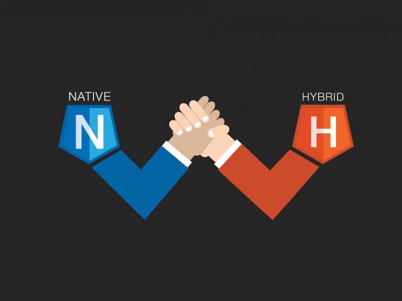 Native and Hybrid mobile app development